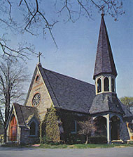 St. Matthew's Episcopal Church, 1863; today home of the Wilton Baptist Church.